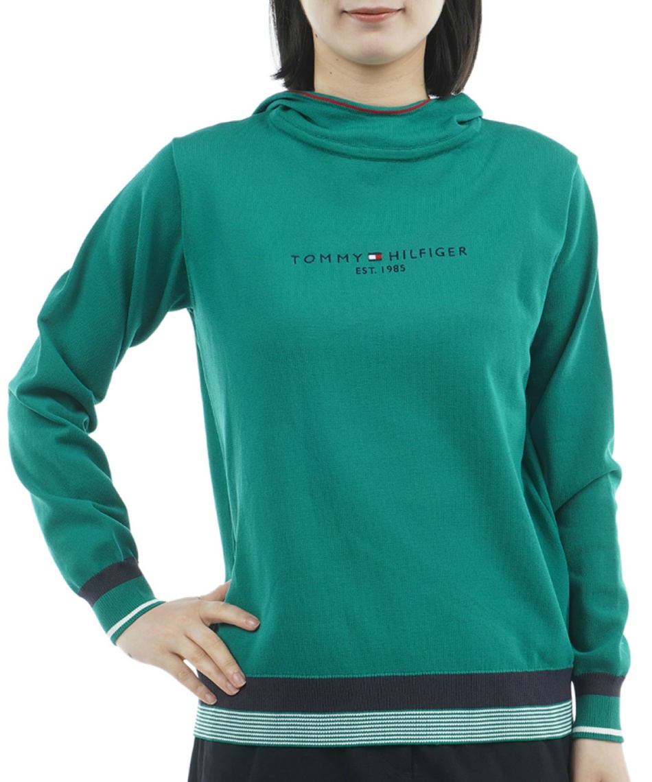 l|Cg155pt yzg~[qtBK[St(TOMMY HILFIGER GOLF) StEFA Z[^[ tgS t[fB[jbg THLA564 y2025NH~fz fB[X GRN L