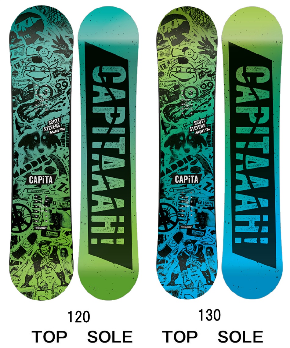 キャピタ(CAPITA) スノーボード 板 スコット スティーブンス ミニ