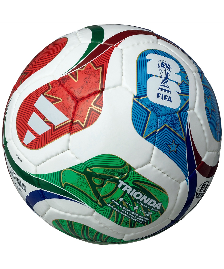 サッカーボール Hiro-t サッカーボール 3号 検定球 トリオンダ ジュニア 軽量3号 手縫い