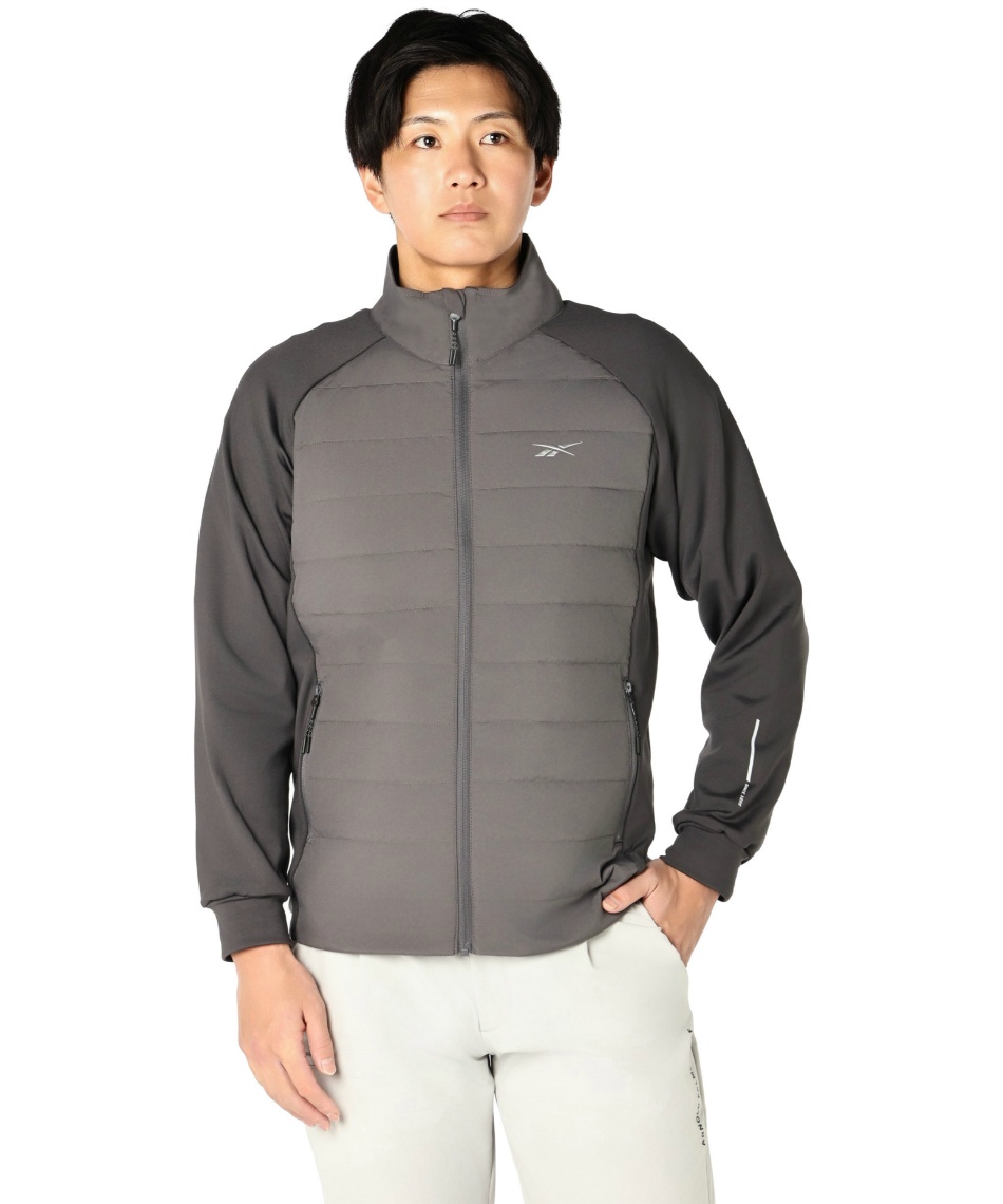 リーボック(Reebok) ゴルフウェア ブルゾン キルトハイブリッド裏