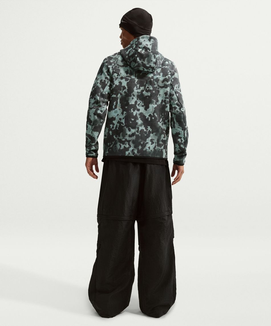 スウェットジャケット フルジップ フリース カモ ウィンドランナー