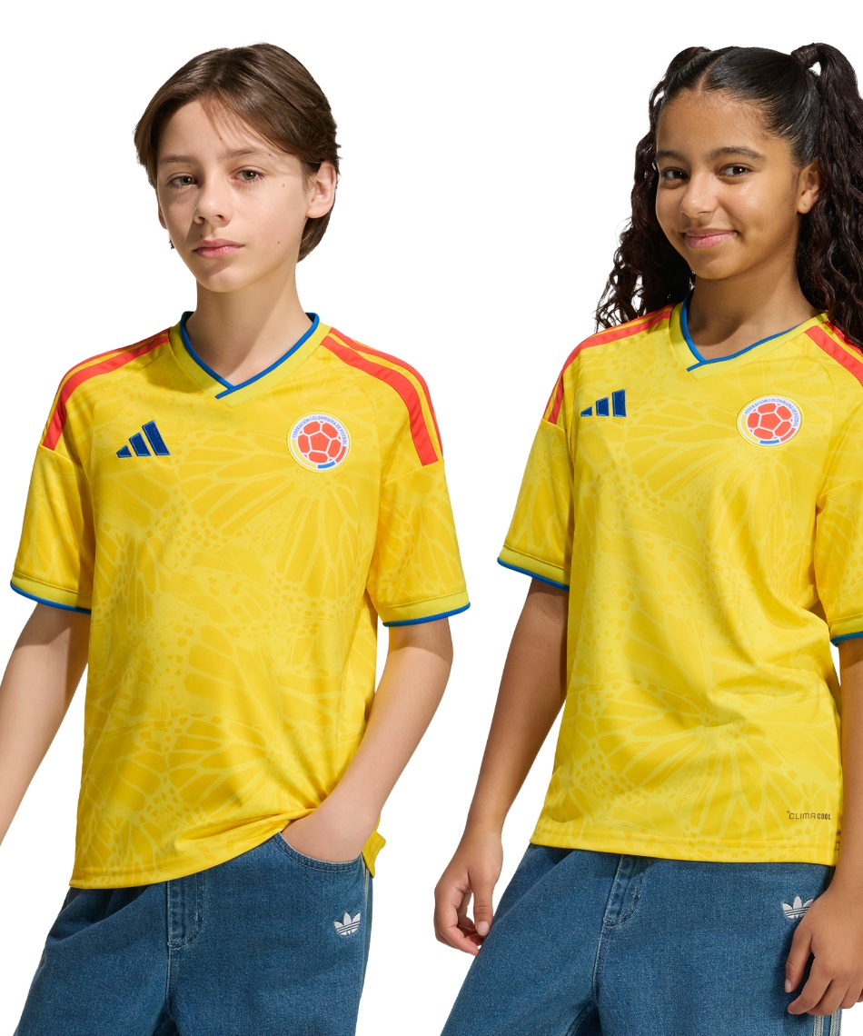 サッカーコロンビア代表 2026 ジュニア ホーム レプリカ ユニフォーム
