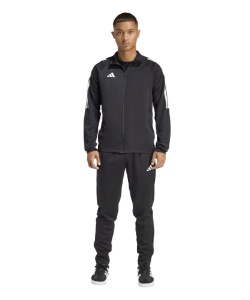 �l���|�C���g57pt 28% OFF�^SALE �y���������z�A�f�B�_�X(adidas) �X�|�[�c�E�F�A �W���[�W �㉺�Z�b�g CLIMACOOL SERENO CUT 3-STRIPES TRACKSUIT JZ0300 TP149 �����Y BK�^WH 3XL