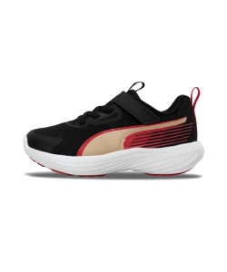 �l���|�C���g55pt �y���������z�v�[�}(PUMA) �W���j�A�X�j�[�J�[ �L�b�Y �X�s�[�h �����X�^�[ V5 GR �X�j�[�J�[ 313960-01 BK�^RD 19�D5