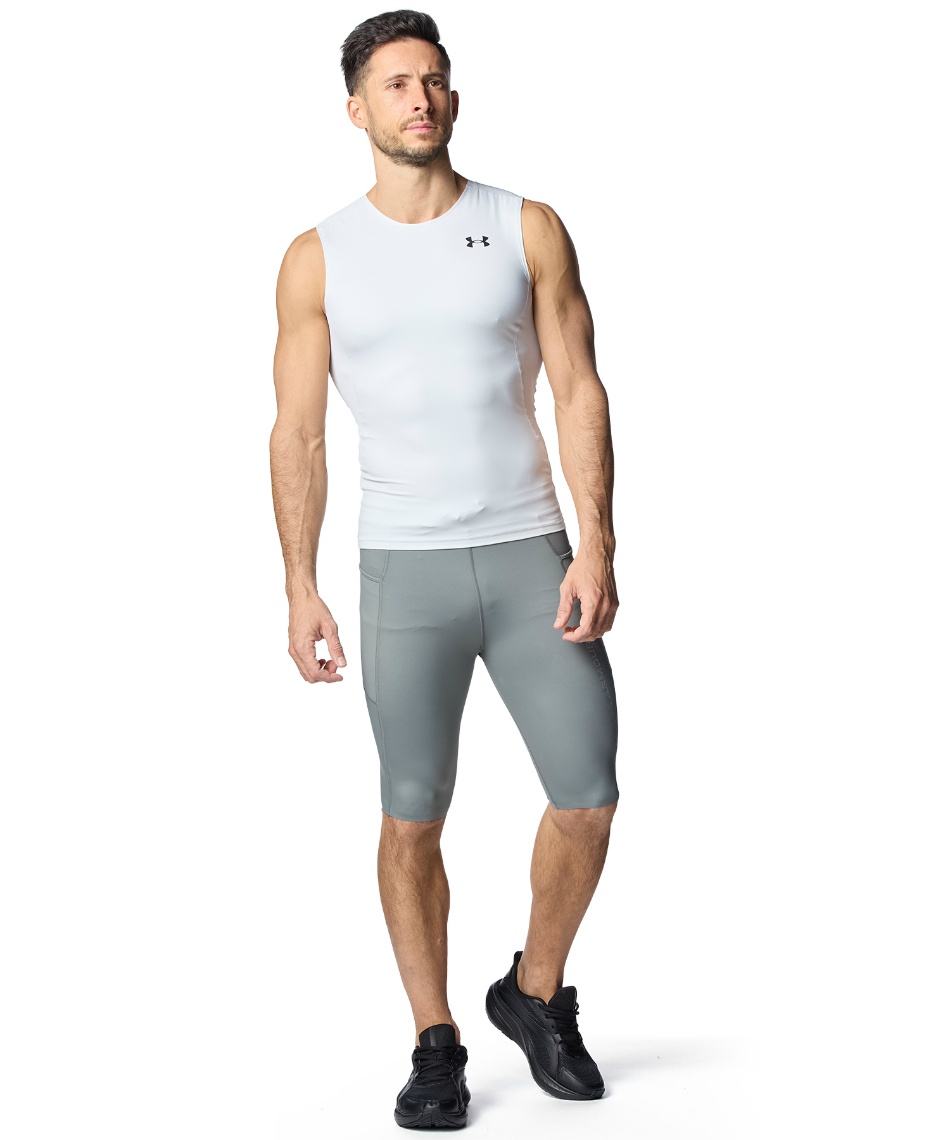 ショートタイツ UA COOL HALF TIGHTS 6012584-709 | スポーツ用品なら