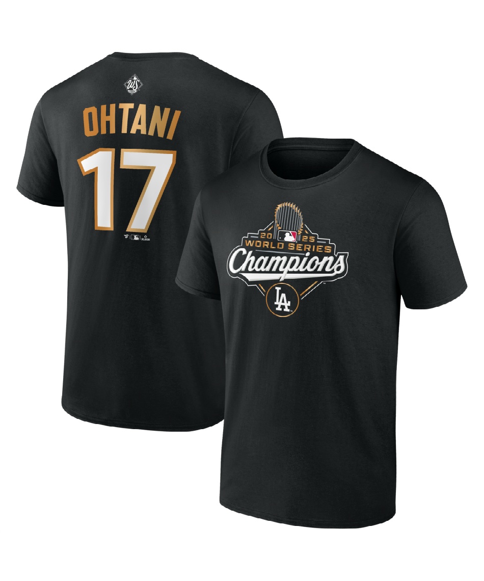 エムエルビー(MLB) 野球ウェア 半袖Tシャツ 大谷 WS優勝 N&N T ML01