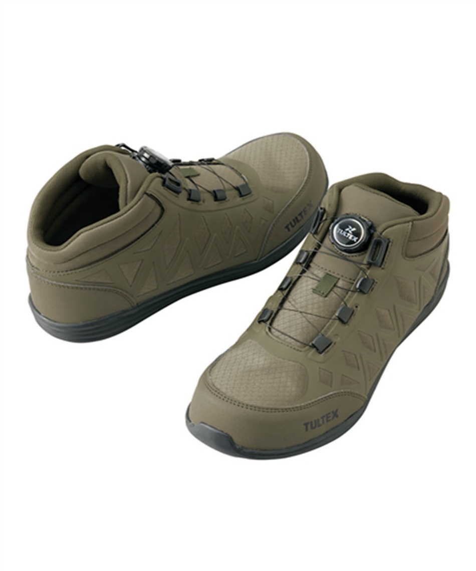 タルテックス(TULTEX) 安全靴 ダイヤル式ミドルカットセーフティ