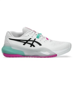 �l���|�C���g162pt 12% OFF�^SALE �y���������z�A�V�b�N�X(asics) �e�j�X�V���[�Y �I�[���R�[�g�p �Q�����]�����[�V����X ���C�h AC 1041A487-103 �����Y WH�^AURGR 26�D0