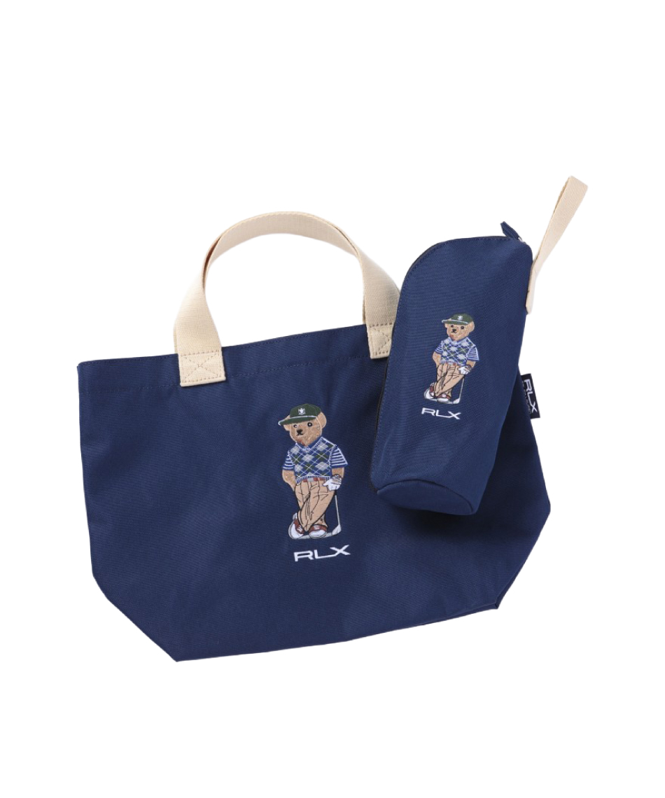 Polo Ralph Lauren ゴルフカートバッグネイビー エンブロイダリー ロゴ ゴルフ カート トート | ラルフ ローレン公式