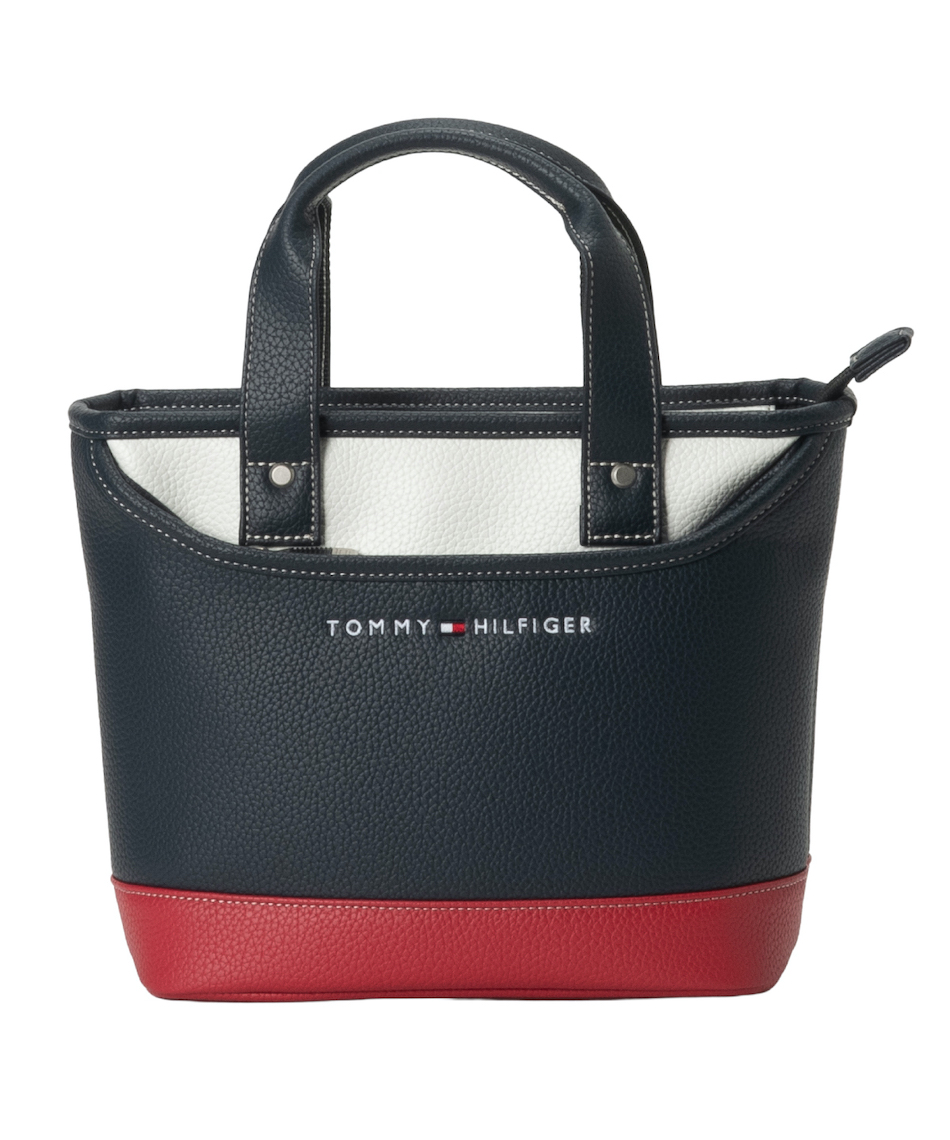 �l���|�C���g90pt �y���������z�g�~�[�q���t�B�K�[�S���t(TOMMY HILFIGER GOLF) ���E���h�o�b�O FACE �J�[�g�o�b�O THMG6ST2 �y2026�N���f���z �����Y ���f�B�[�X NVY�i30�j
