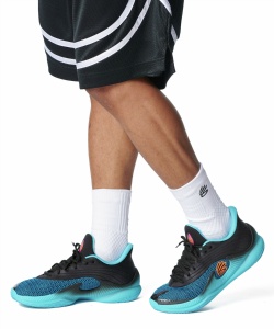 �l���|�C���g133pt 8% OFF�^SALE �y���������z�A���_�[�A�[�}�[(UNDER ARMOUR) �o�X�P�b�g�V���[�Y CURRY SPLASH 26 6006285-003 �����Y BLK�^BL�^BOR 28�D0