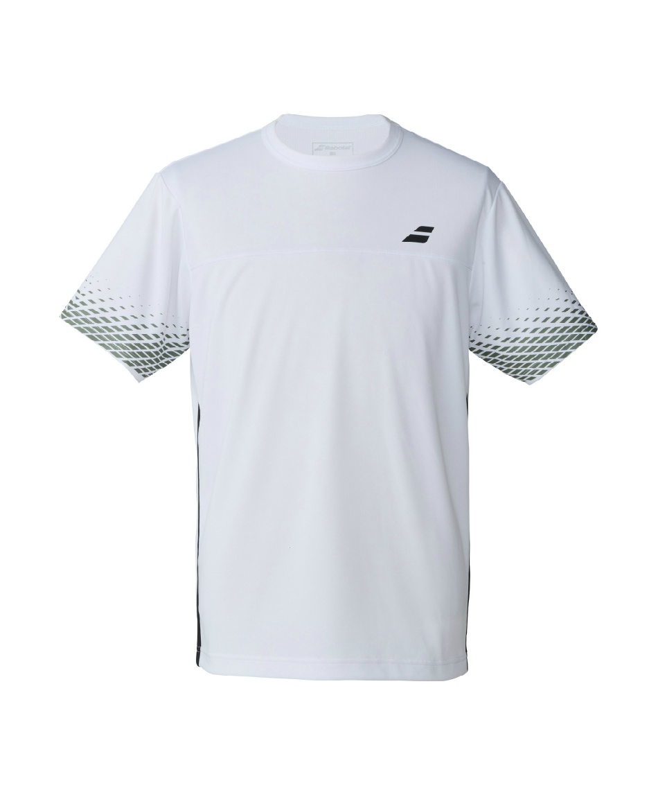 �l���|�C���g52pt 20% OFF�^SALE �y���������z�o�{��(Babolat) �e�j�X�E�F�A �o�h�~���g���E�F�A T�V���c ���� PLAY �V���[�g�X���[�u�V���c BUP6504 �y�������K�i�z �����Y 101WH L