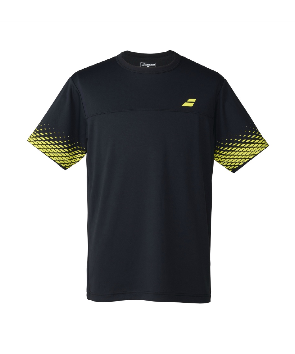 �l���|�C���g52pt 20% OFF�^SALE �y���������z�o�{��(Babolat) �e�j�X�E�F�A �o�h�~���g���E�F�A T�V���c ���� PLAY �V���[�g�X���[�u�V���c BUP6504 �y�������K�i�z �����Y 105BK L