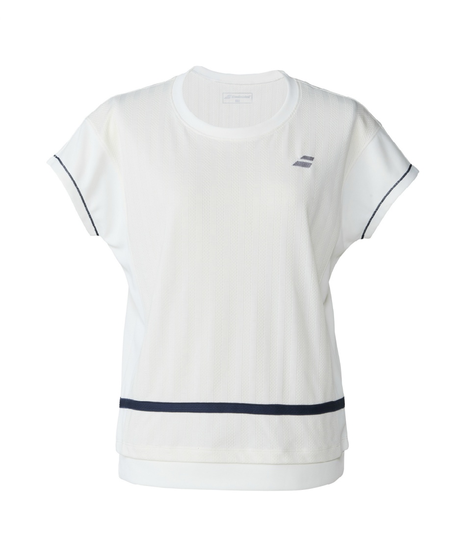 �l���|�C���g1065pt 15% OFF�^SALE �y���������z�o�{��(Babolat) �e�j�X�E�F�A �o�h�~���g���E�F�A T�V���c ���� PLAY S/S�V���c ���[�YFIT BWG6327 �y�������K�i�z ���f�B�[�X 101WH L