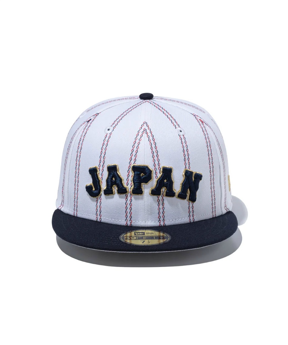 帽子 キャップ 59FIFTY World Baseball Classic JAPANロゴ MUSO STRIPE