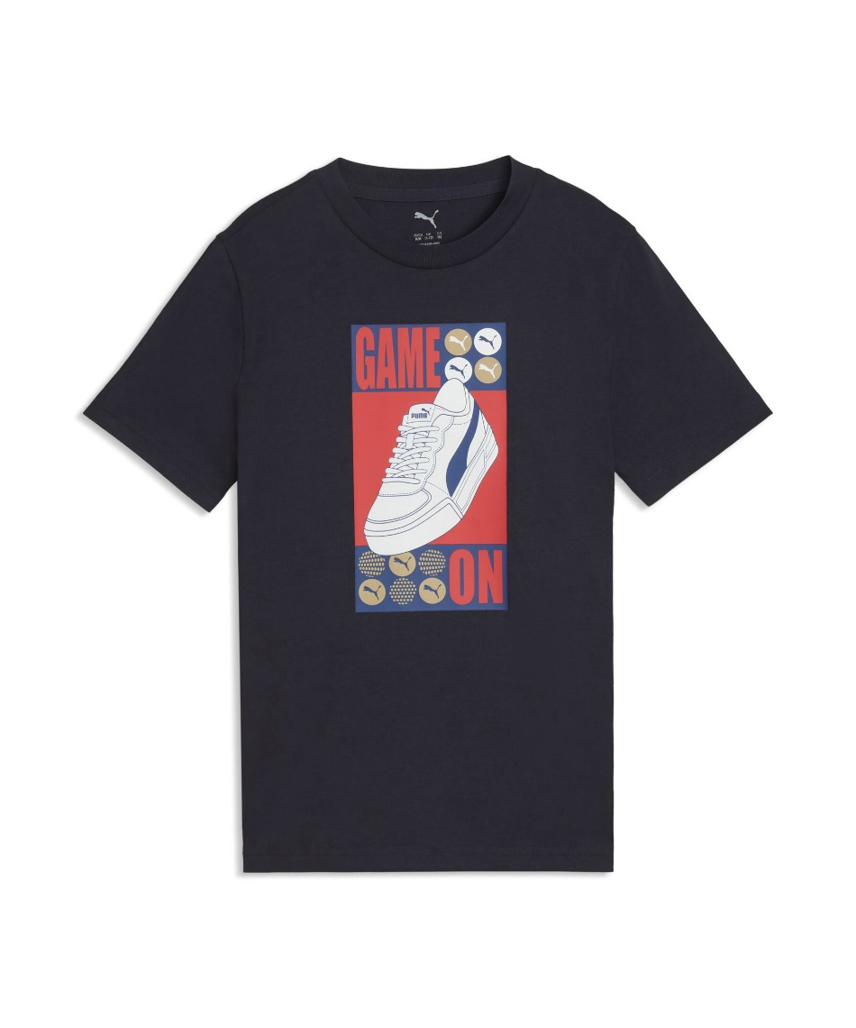 プーマ　シャツ　逆向きロゴ　ヒットユニオン プーマ(PUMA) Tシャツ 半袖 GRAPHIC スニーカー 半袖T 694217