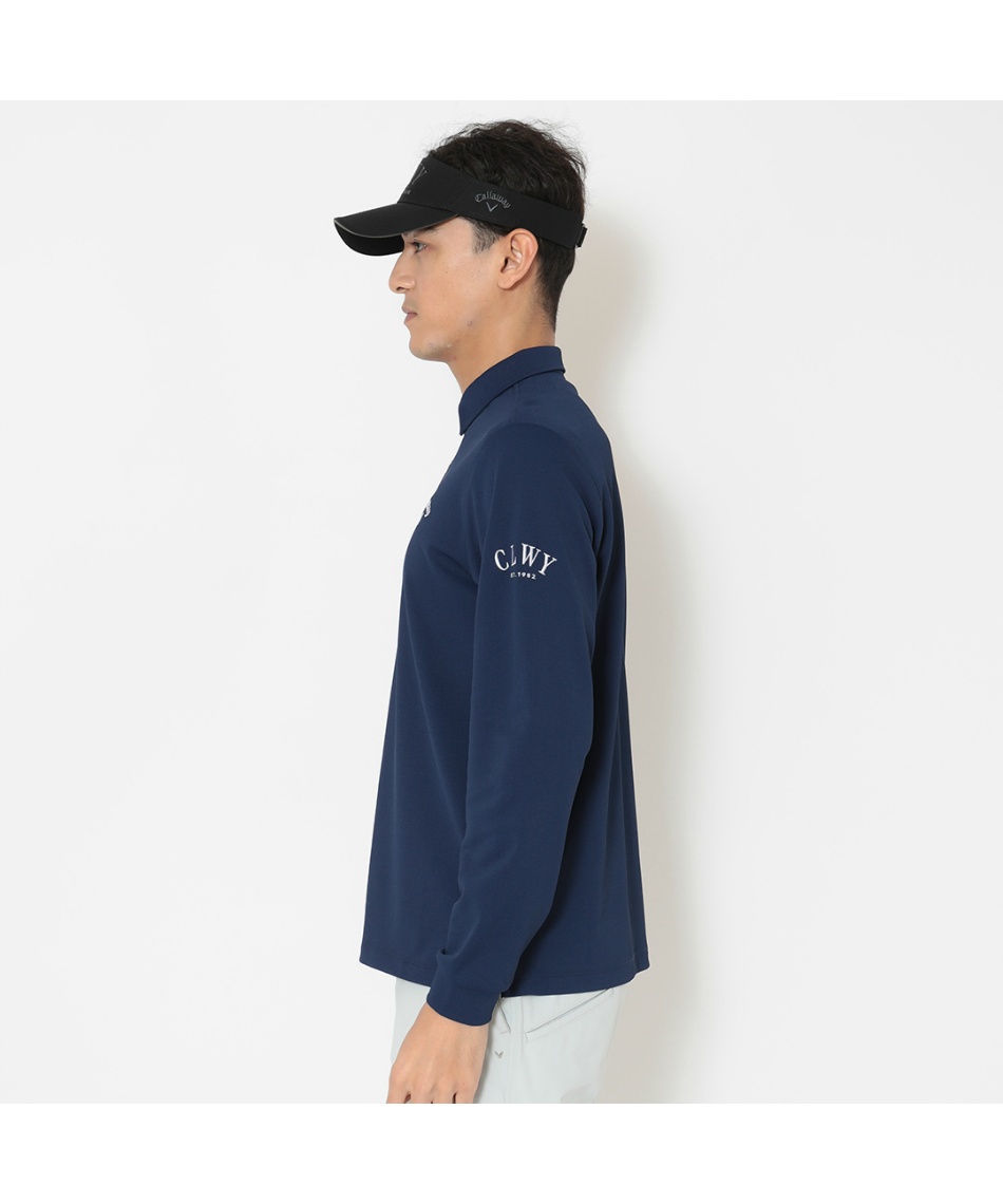 ☆Callaway☆新品ポロシャツ☆ゴルフウェア☆ キャロウェイ(Callaway) ゴルフウェア ポロシャツ 長袖 オニカノコ長袖