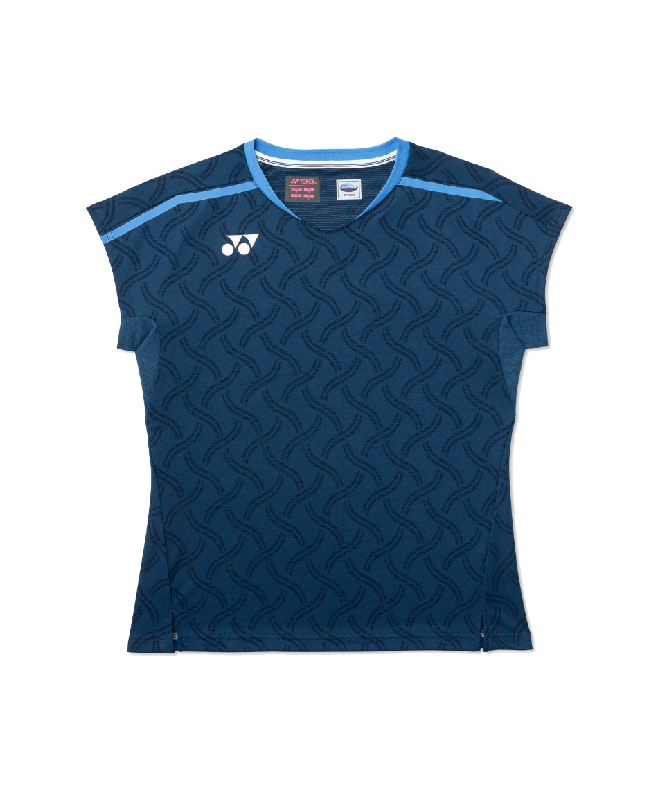 バドミントン Yonex ウェア ヨネックス ゲームシャツ 水色 ヨネックス