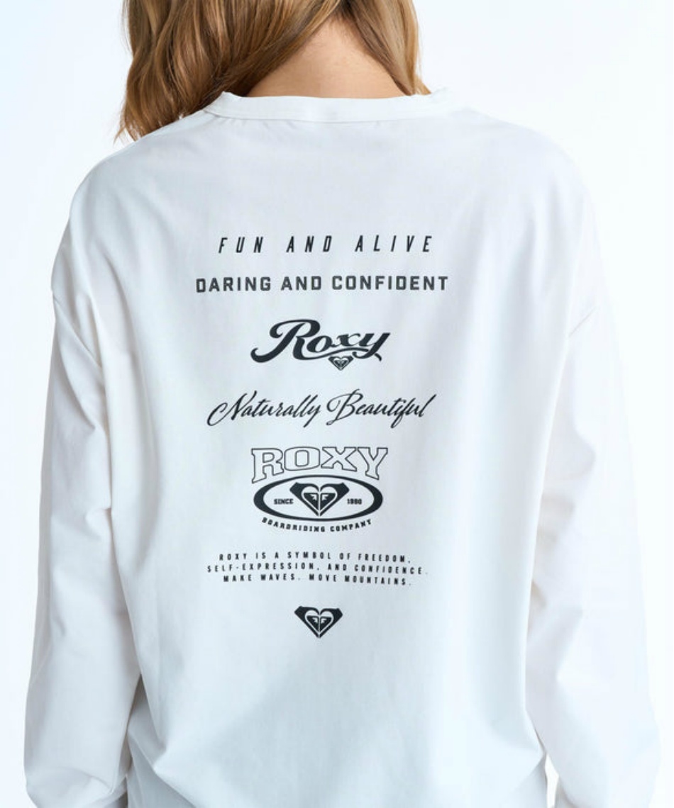 ラッシュガード 長袖 HISTORICAL LOGO L/S バックプリント 長袖