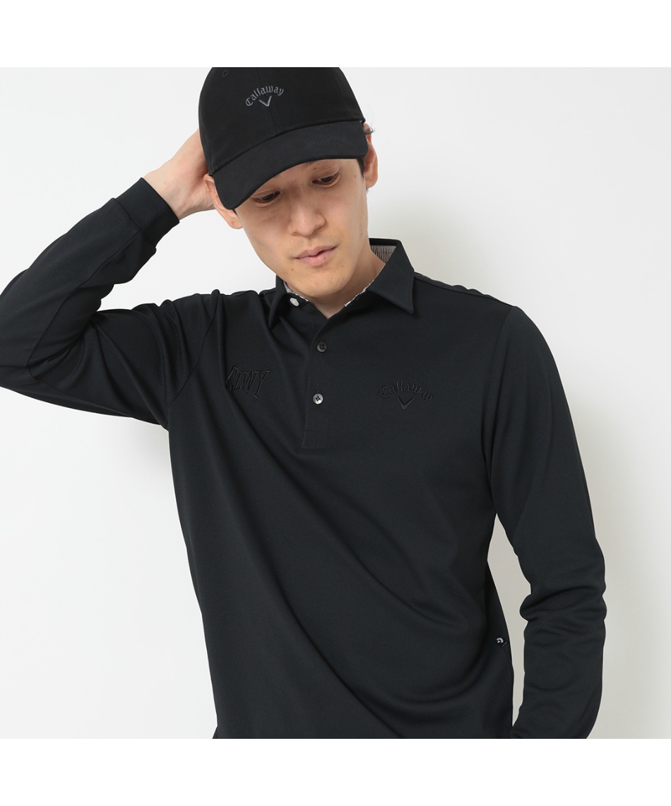 キャロウェイ(Callaway) ゴルフウェア ポロシャツ 長袖 ビッグカノコ