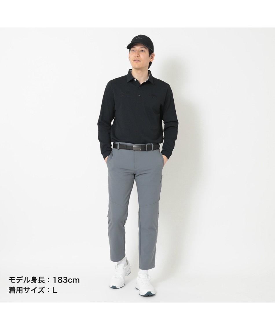 キャロウェイ(Callaway) ゴルフウェア ポロシャツ 長袖 ビッグカノコ