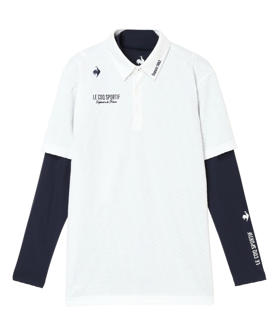 �l���|�C���g100pt 22% OFF�^SALE �y���������z���R�b�N�X�|���e�B�t(le coq sportif) �S���t�E�F�A �V���c�Z�b�g 3WAY�{�g���W���J�[�h�����V���c&�A���_�[�V���c LG6FTZ00M �y2026�N�H�~���f���z �����Y WH00 L