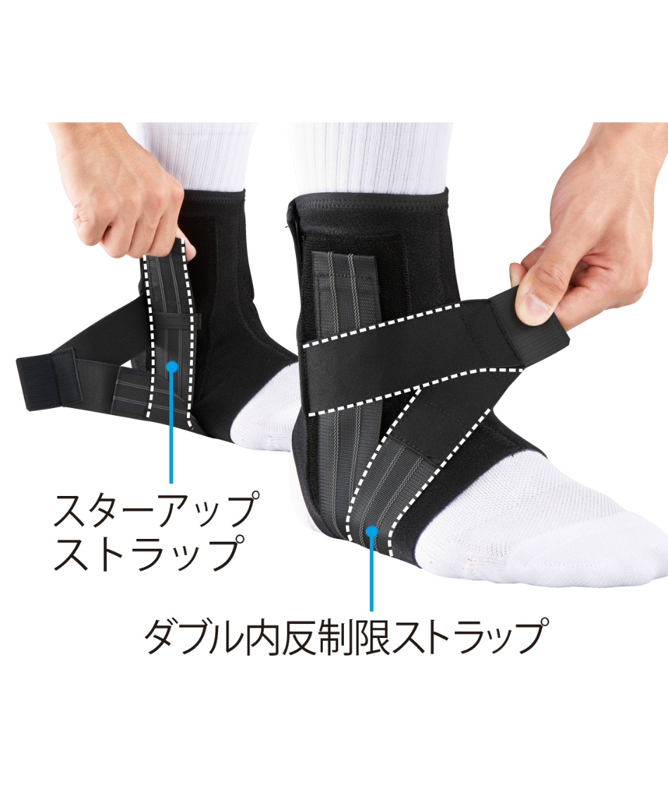 ザムスト(ZAMST) 足首用サポーター A1 左Sサイズ 370811 | スポーツ