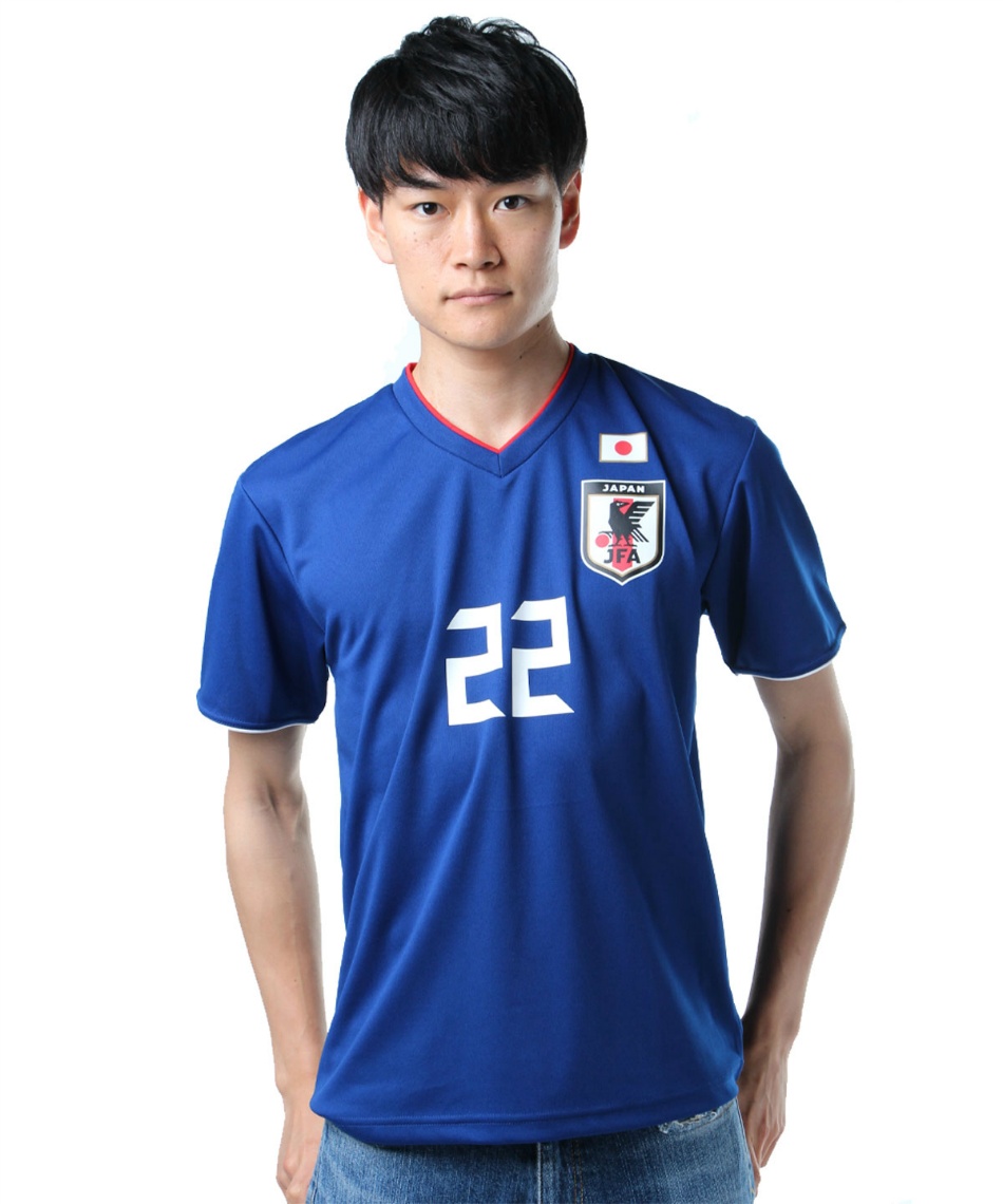 サッカー日本代表tシャツ プレイヤーズtシャツ 吉田麻也選手 22番 ネーム入り O 096 スポーツ用品ならヒマラヤオンラインストア 公式