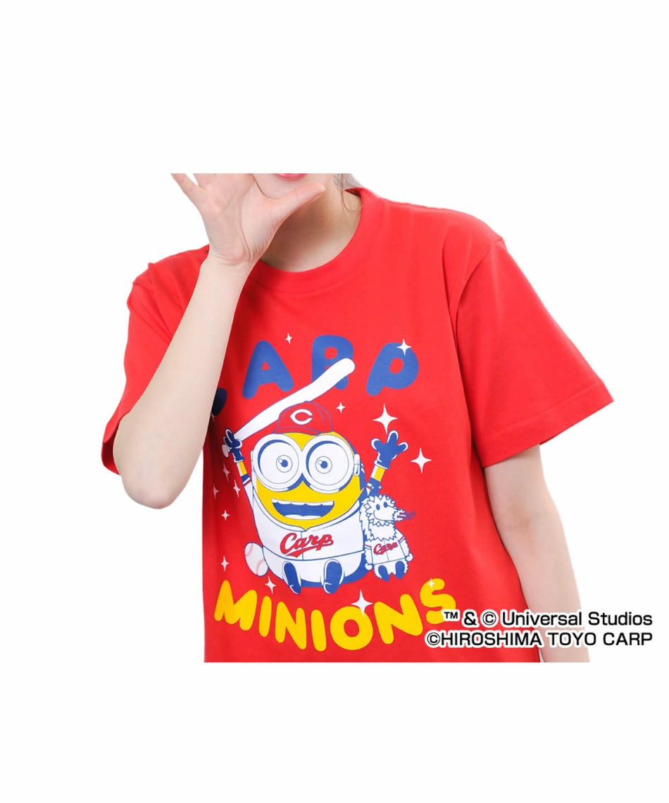 野球ウェア 半袖tシャツ Minions カープ Tシャツ Minions Ctbob スポーツ用品ならヒマラヤオンラインストア 公式