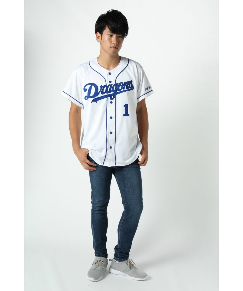 ミズノ(MIZUNO) 野球ウェア 半袖Tシャツ 中日レプリカ