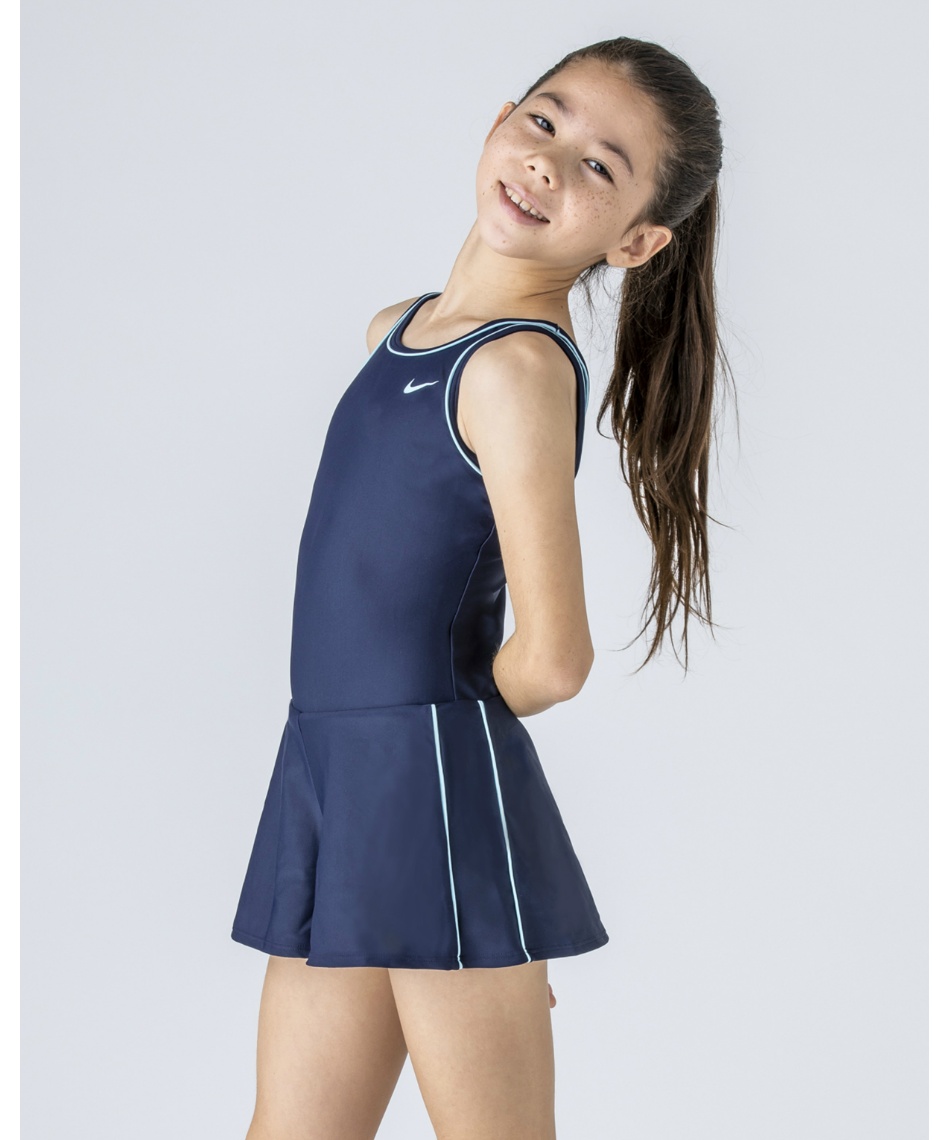 ナイキ Nike スクール水着 ワンピース 女の子 Girls キュロットワンピース 1981902 06 スポーツ用品ならヒマラヤオンラインストア 公式