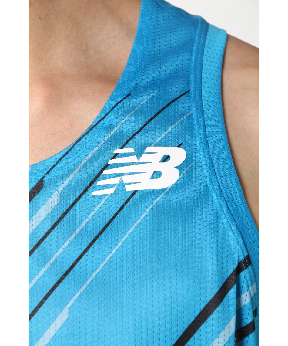 ニューバランス New Balance ランニングウェア Tシャツ ノースリーブ Hanzo Race レース シングレット Amt011 Vsb スポーツ用品ならヒマラヤオンラインストア 公式 ニューバランス New Balance ランニングウェア Tシャツ ノースリーブ Hanzo Race レース シングレット Amt011 Vsb スポーツ用品ならヒマラヤオンラインストア 公式