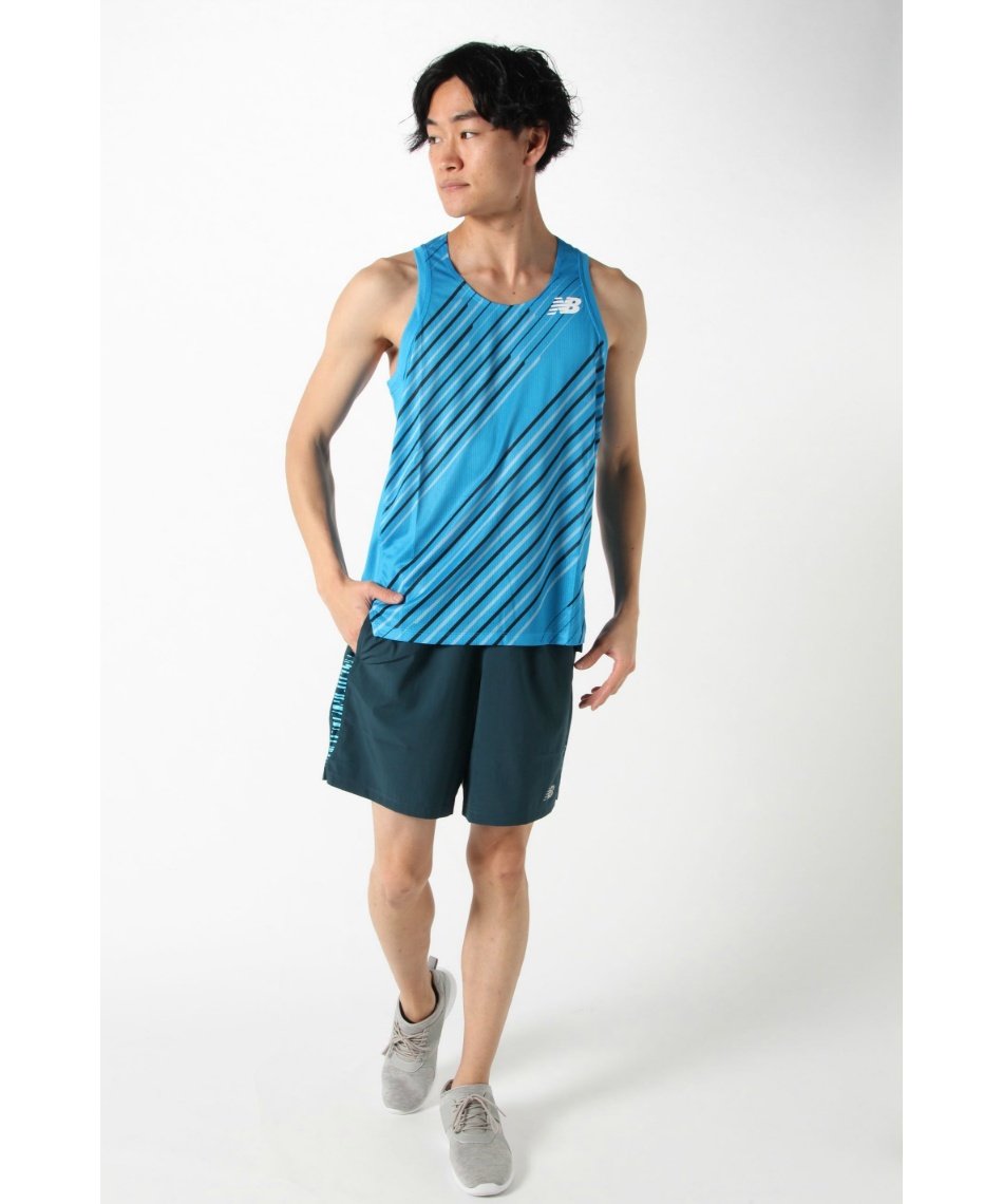 ニューバランス New Balance ランニングウェア Tシャツ ノースリーブ Hanzo Race レース シングレット Amt011 Vsb スポーツ用品ならヒマラヤオンラインストア 公式 ニューバランス New Balance ランニングウェア Tシャツ ノースリーブ Hanzo Race レース シングレット Amt011 Vsb スポーツ用品ならヒマラヤオンラインストア 公式