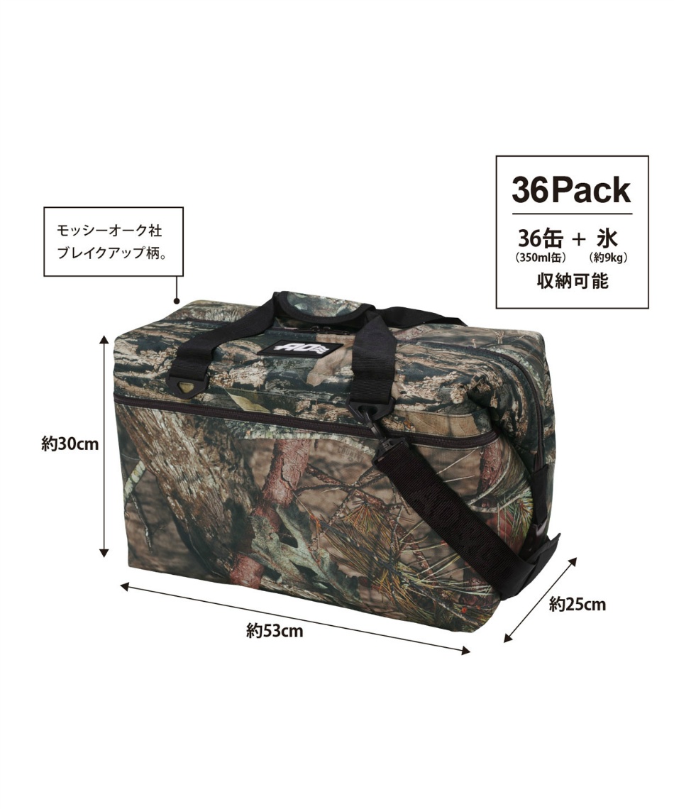 AOクーラーズ モッシーオーク マンタ 36パック Amazon | AO Coolers(エーオークーラー) キャンバス ソフト