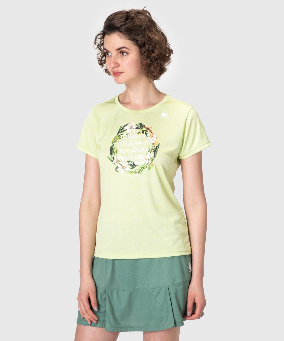 ルコック Le Coq Sportif テニスウェア Tシャツ 半袖 半袖シャツ Qtwqja11 スポーツ用品ならヒマラヤオンラインストア 公式