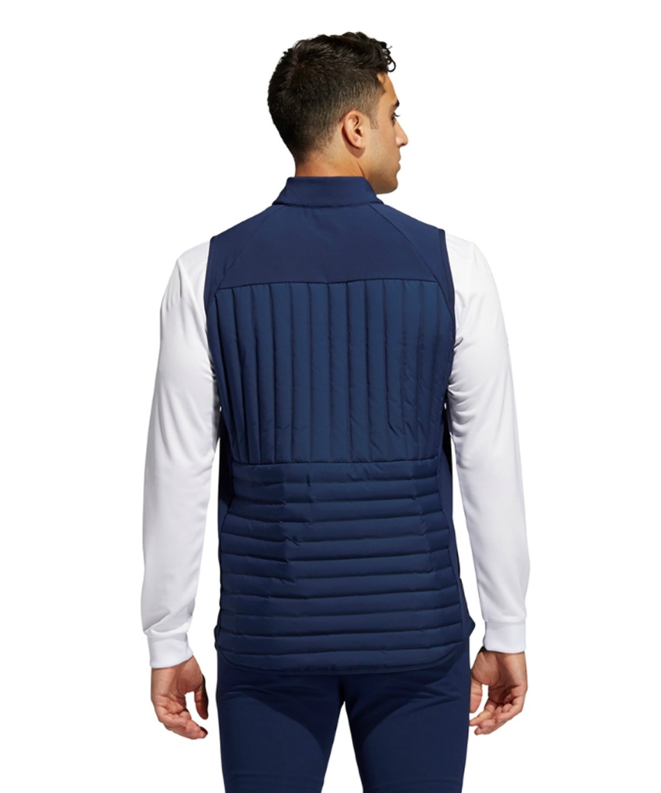 アディダス Adidas ゴルフウェア アウターベスト Frostguardフルジップベスト Ijh62 国内正規品 年秋冬モデル スポーツ用品ならヒマラヤオンラインストア 公式