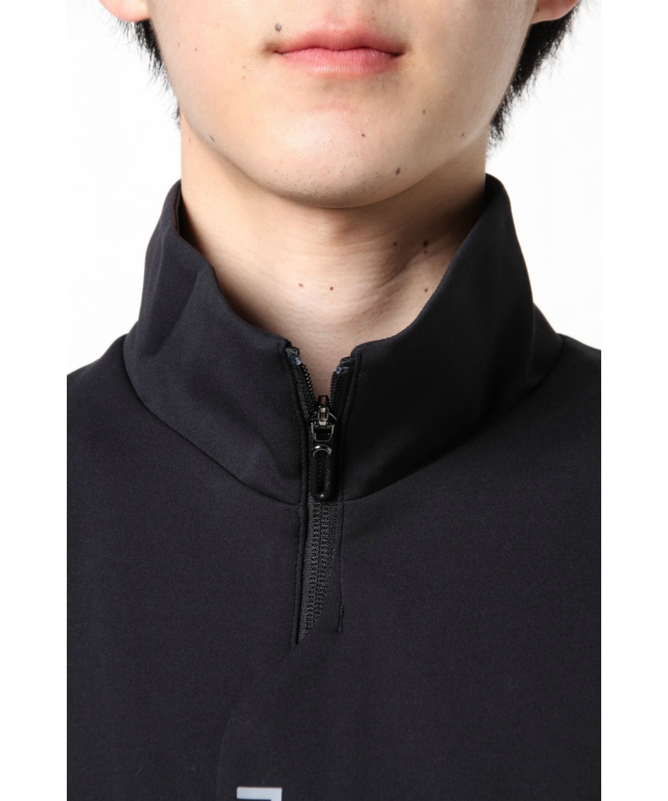 新品 DESCENTE GOLF ブルゾン ロゴプリントジャージージャケット ストレッチ フルジップジャケット(アウター(ブルゾン、ウインド