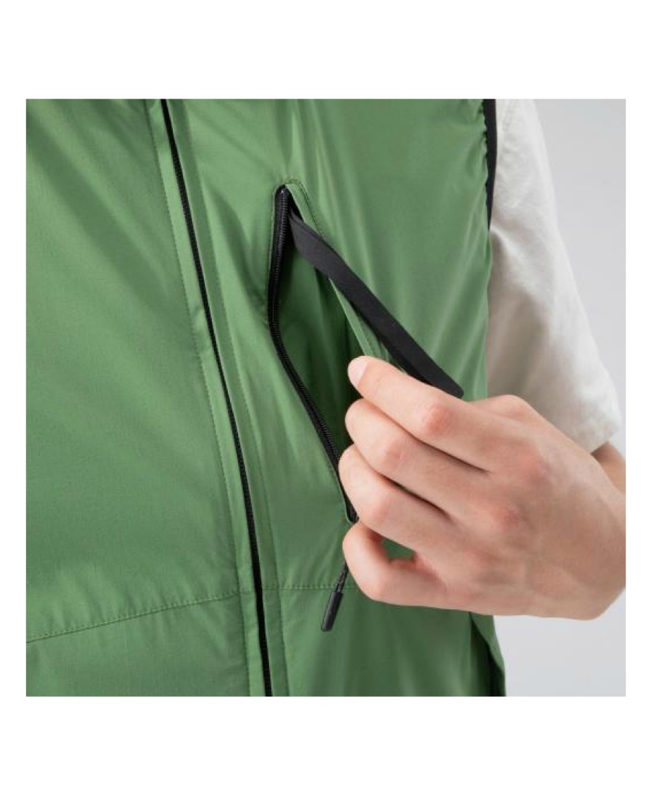 ミズノ(MIZUNO) ゴルフウェア ベスト ポケッタブルトレイルベスト