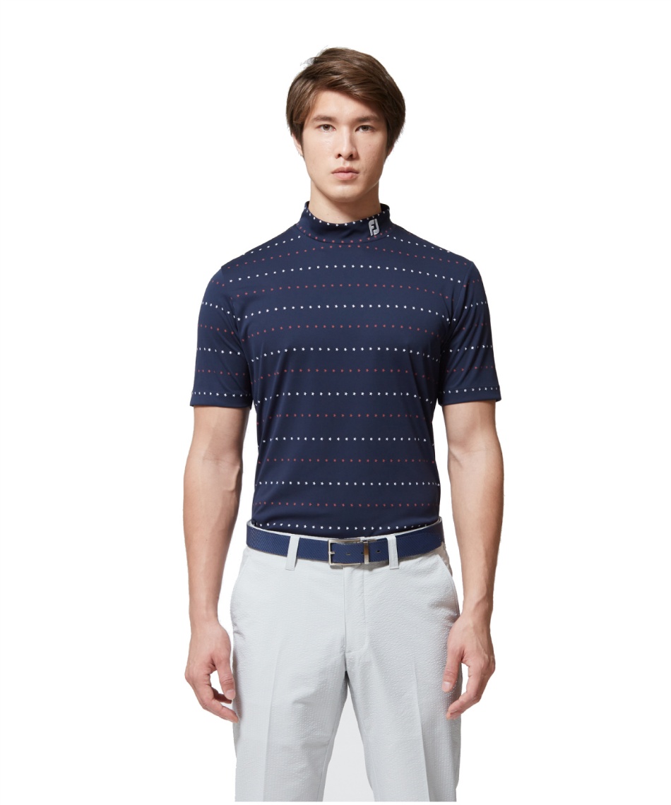 FootJoy - ☆footjoy golf☆ フットジョイ韓国　ハイネック半袖 フットジョイ（FootJoy） 半袖 ハイネックシャツ メンズ 通販