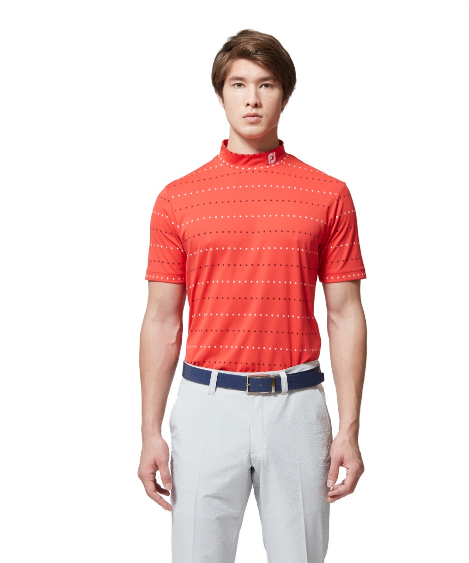 FootJoy - ☆footjoy golf☆ フットジョイ韓国　ハイネック半袖 フットジョイ（FootJoy） 半袖 ハイネックシャツ メンズ 通販