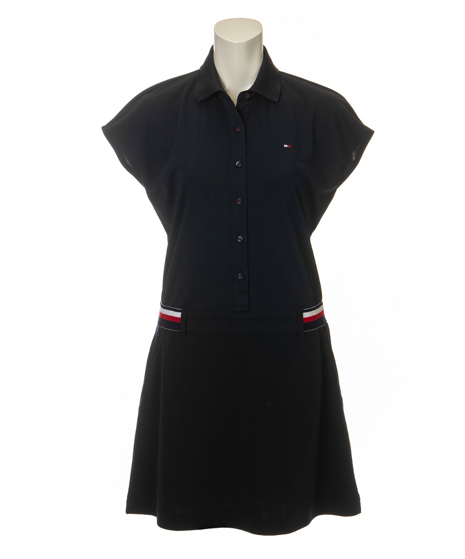 市場 小さいサイズ ワンピース 清涼 半袖 ポロワンピース コットン 涼しい着心地 半袖ゴルフワンピース ゴルフウエア 子供用 吸水速乾 レディース