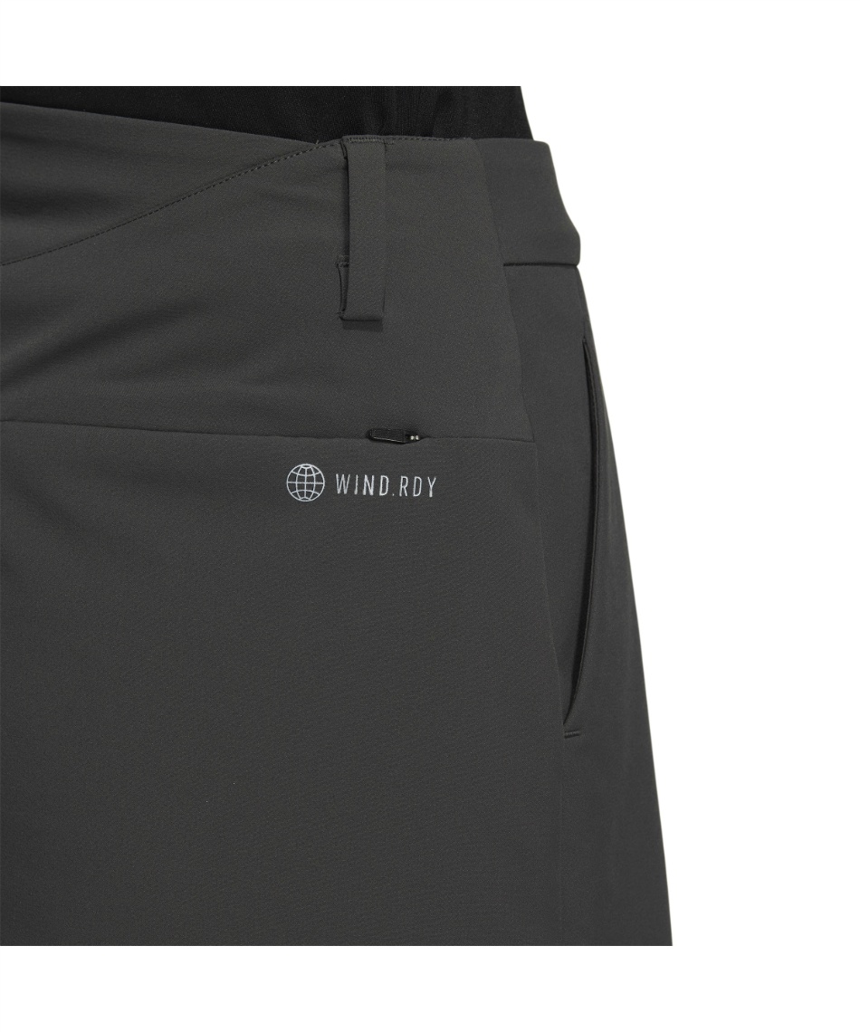 アディダスゴルフトップス　スカートセットアップブラック　L アディダスゴルフ AG スリーストライプスフリースセットアップ