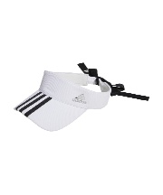 アディダス(adidas) ゴルフ サンバイザー シルバーロゴリボンバイザー