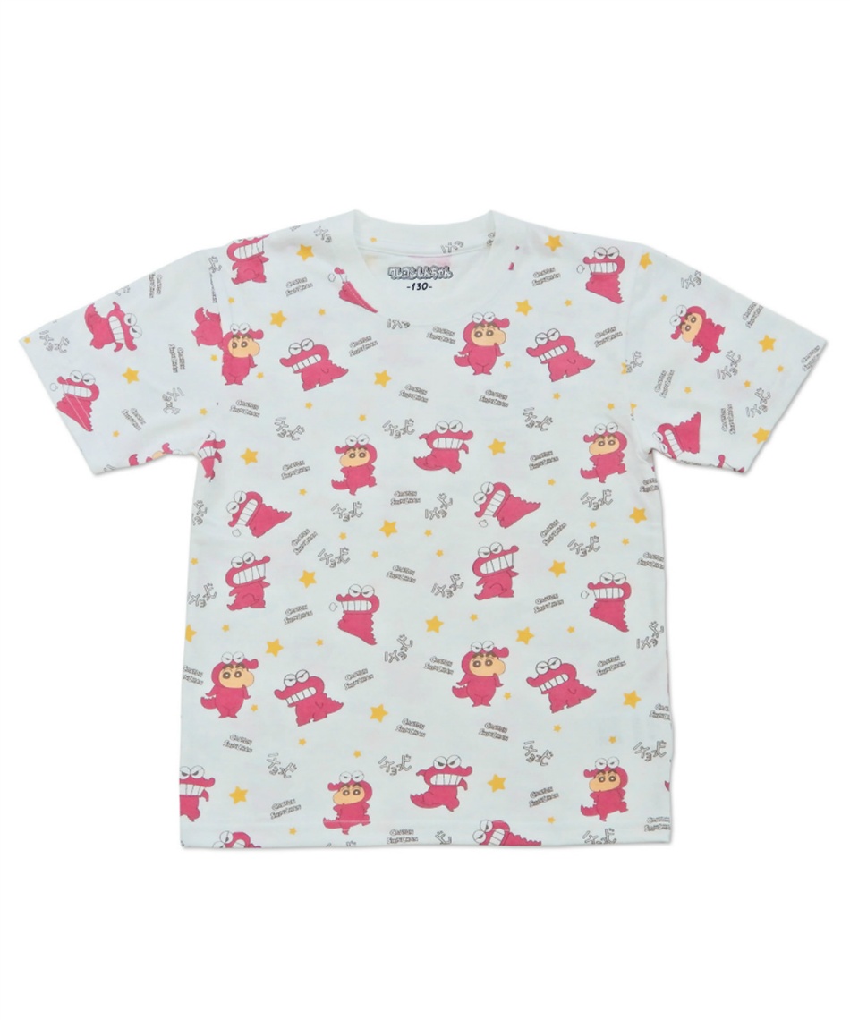 （）クレヨンしんちゃん　ベースボールシャツ　総柄ユニフォーム M crayon-shin-chan-baseball-