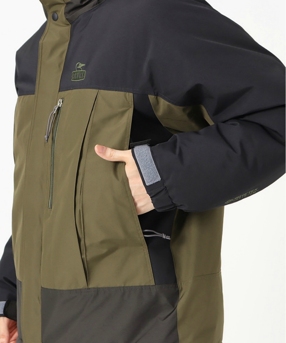 チャムス(CHUMS) ダウンジャケット ゴアテックスインフィニアムダウン