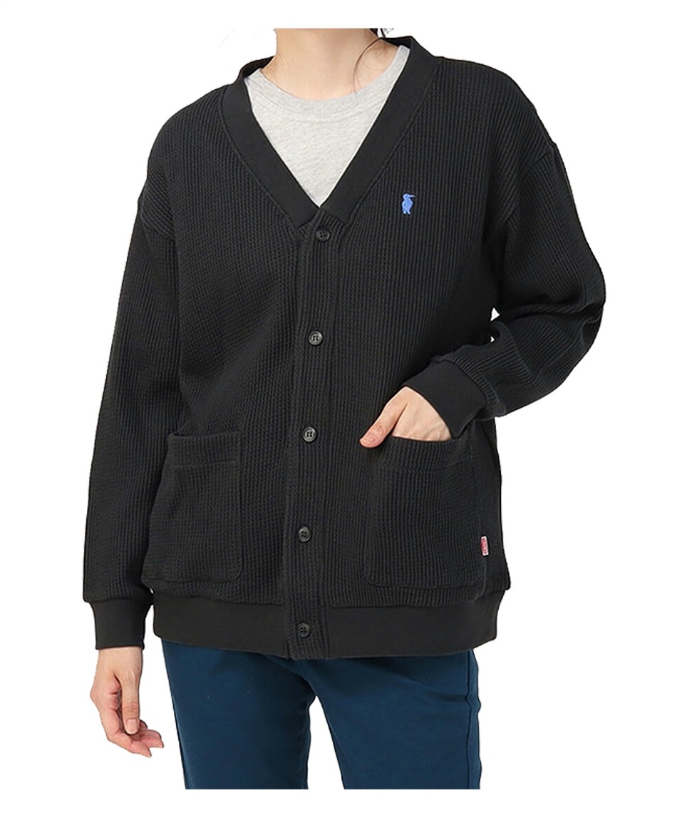 チャムス(CHUMS) カーディガン ワッフル CH01-2070 Charcoal