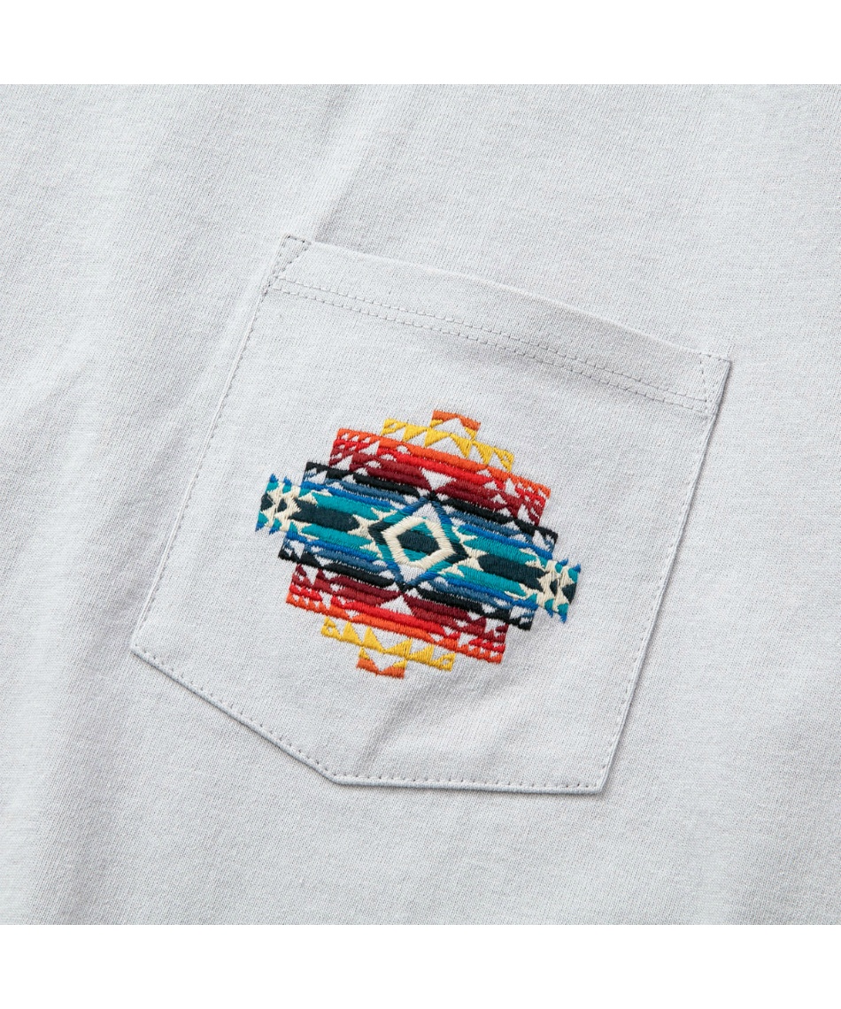 ペンドルトン(PENDLETON) Tシャツ 長袖 L/S エンブロイダリーポケットティー L/S Embroidery Pocket Tee