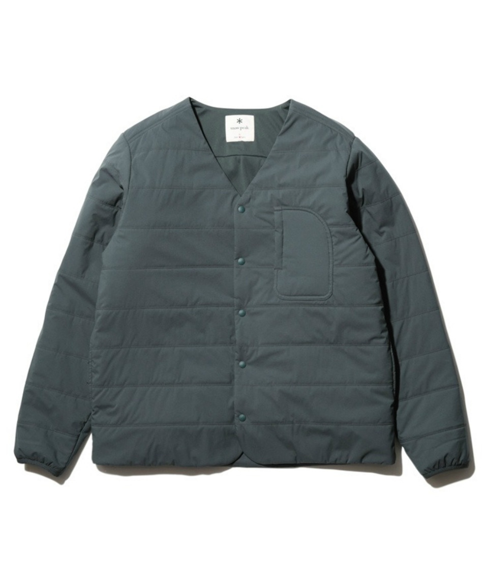 スノーピーク(snow peak) 中綿ジャケット Flexible Insulated Cardigan