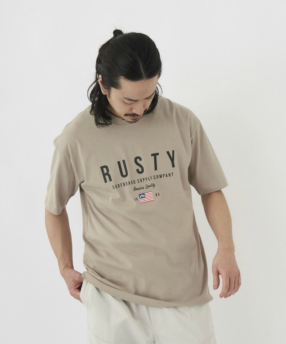 ラスティ(RUSTY) Tシャツ 半袖 ワイドフィット半袖Tシャツ 913-503