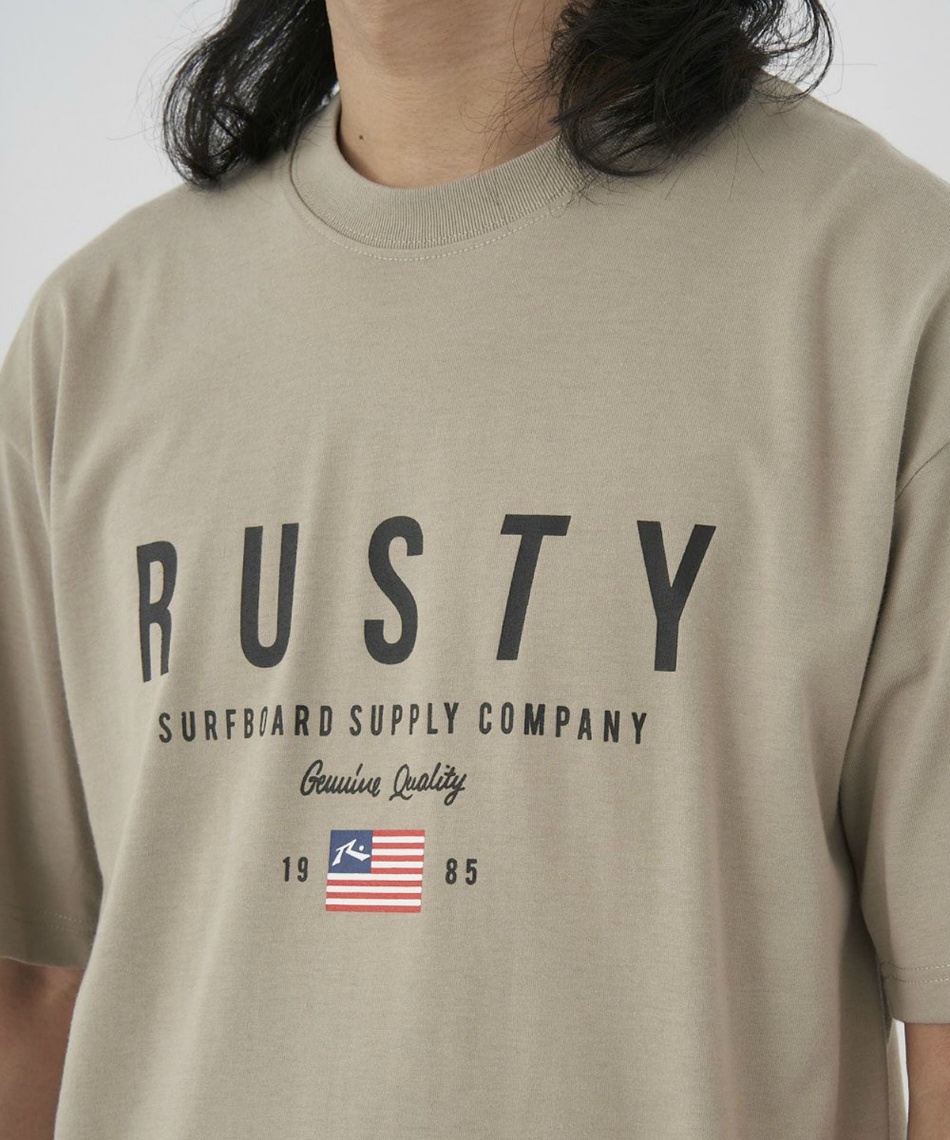 ラスティ(RUSTY) Tシャツ 半袖 ワイドフィット半袖Tシャツ 913-503